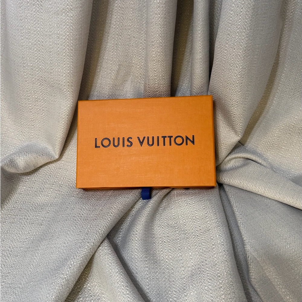 Louis Vuitton Orange and Cream Gift Box with Dust Bag